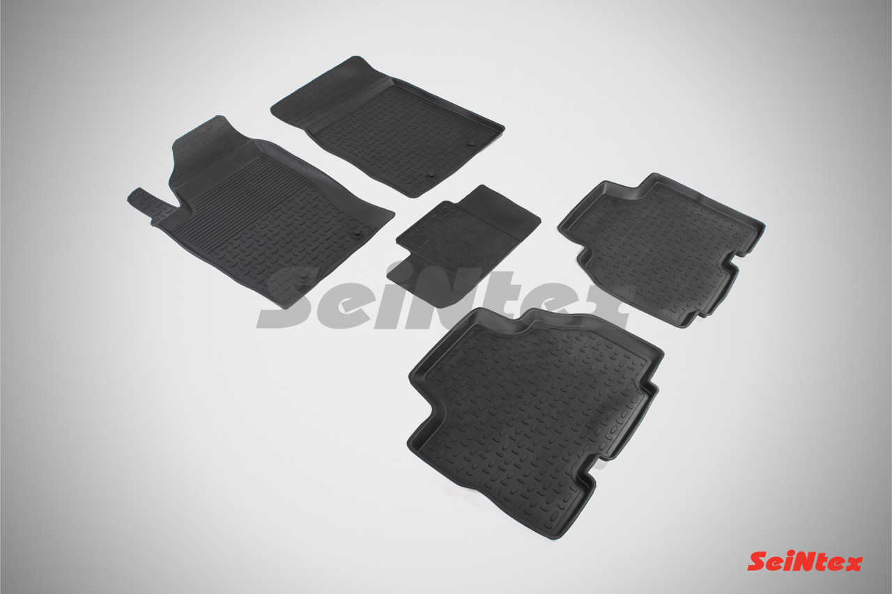 SSANG YONG KYRON 2011- Коврики в салон Seintex Борт (цвет Черный)