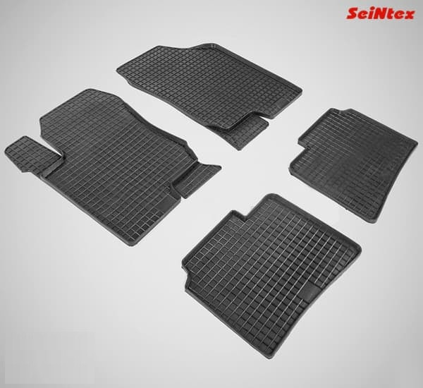 KIA MAGENTIS II (MG) 2006-2010 Коврики в салон Seintex Сетка (цвет Черный) арт. 00203