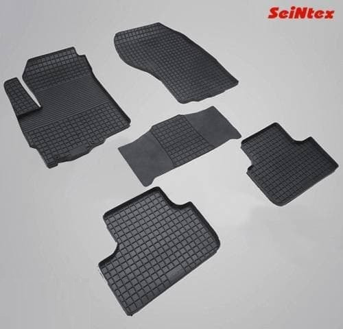 CITROEN С4 AIRCROSS 2012-2017 Коврики в салон Seintex Сетка (цвет Черный) арт. 82889