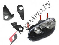 Ремкомплект крепления фары (левой) VW Golf VI OEM: 5K0998225