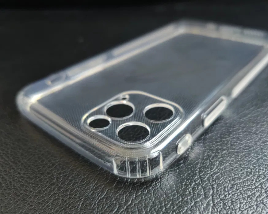 Чехол-накладка для Apple Iphone 12 pro (силикон) прозрачный с защитой камеры - фото 5 - id-p144974949