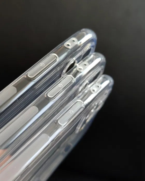 Чехол-накладка для Apple Iphone 12 pro (силикон) прозрачный с защитой камеры - фото 6 - id-p144974949