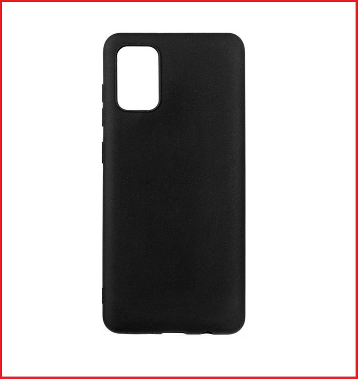 Чехол-накладка для Samsung Galaxy A02s SM-A025 (силикон) черный