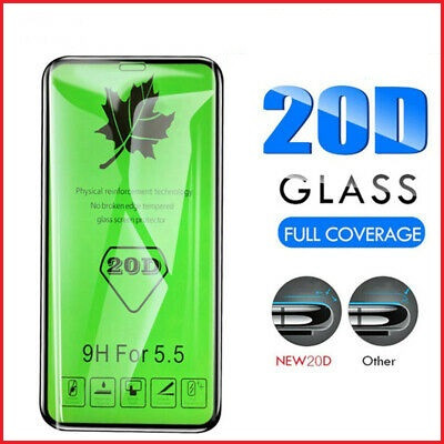 Защитное стекло 3d-20d для Apple Iphone 12 Mini черный (полная проклейка)