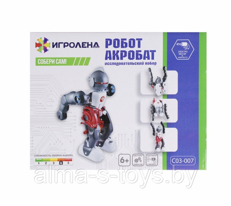 Электронный конструктор Робот-акробат - фото 2 - id-p144984857