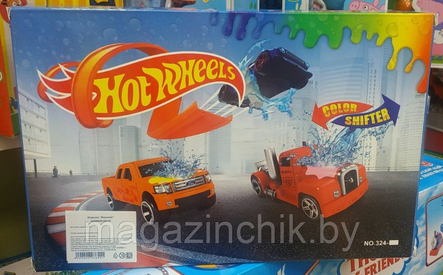 Набор машинок Хот Вилс 8 машинок, меняют цвет, 7,5 см, Hot Wheel - фото 2 - id-p144989060