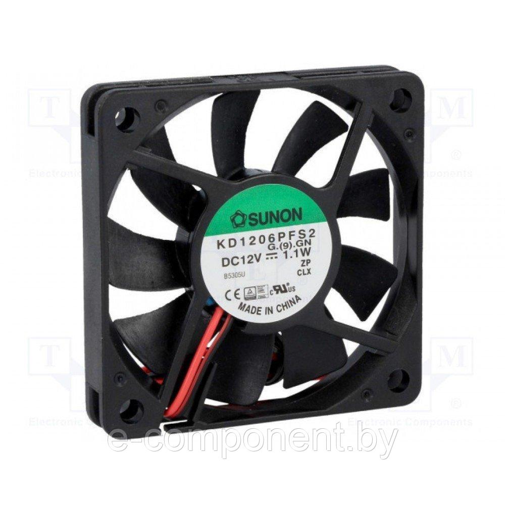 Вентилятор DC осевой 12 V DC SUNON KD1206PFS2.G.(9).GN (KD1206PFS2.G9)