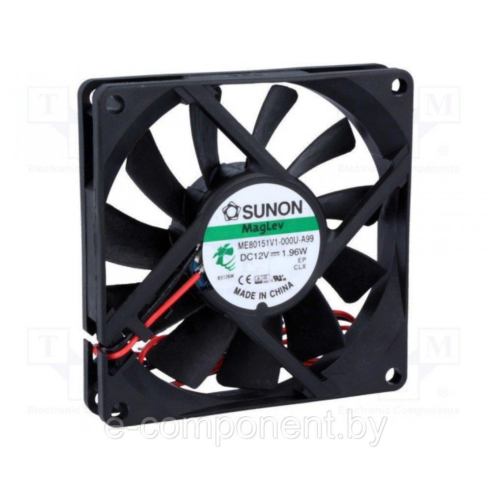 Вентилятор DC осевой 12 V DC SUNON ME80151V1-000U-A99 (ME80151V1-A99)