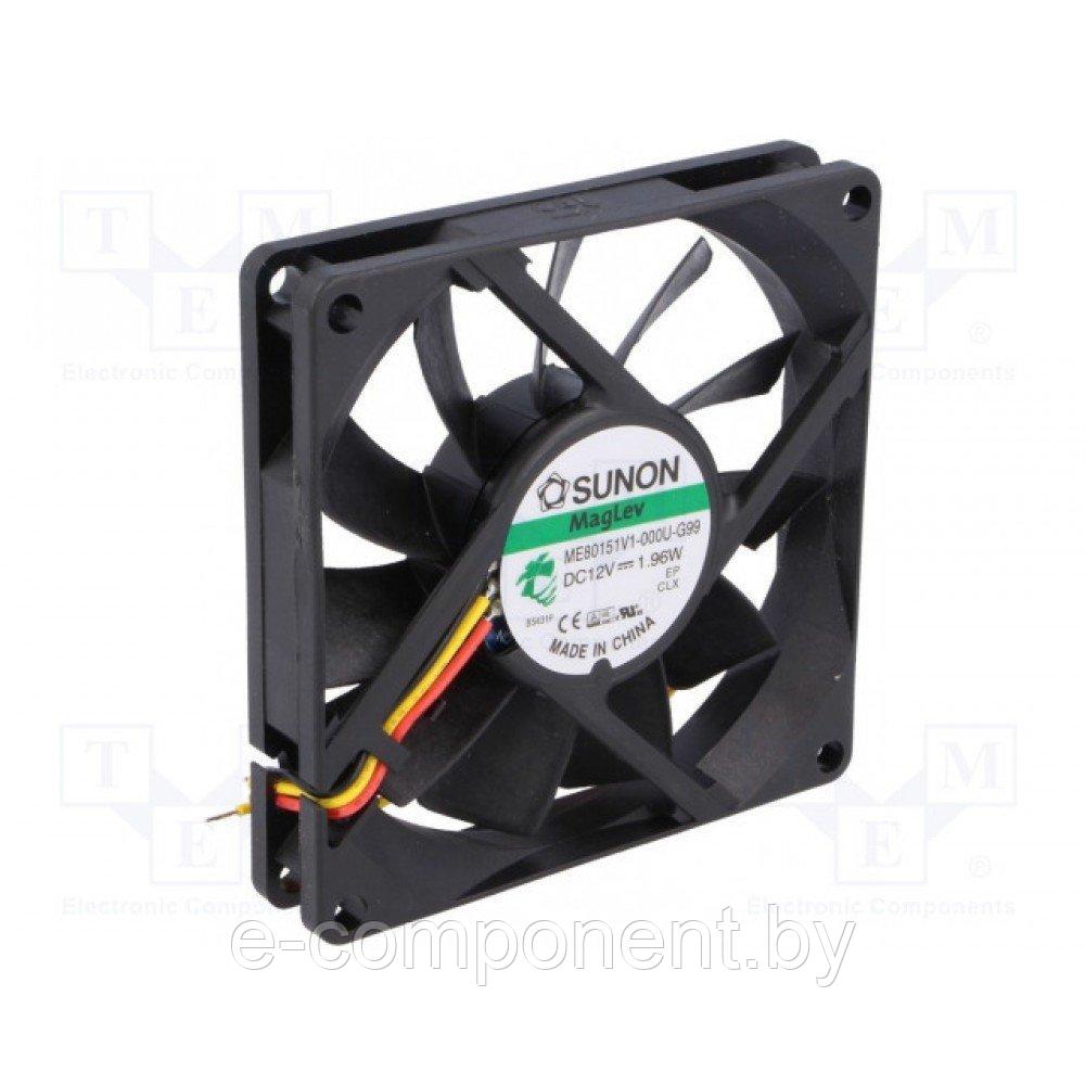 Вентилятор DC осевой 12 V DC SUNON ME80151V1-000U-G99 (ME80151V1-G99)