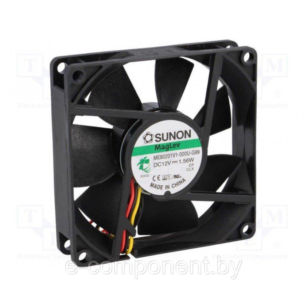 Вентилятор DC осевой 12 V DC SUNON ME80201V1-000U-G99 (ME80201V1-G99)