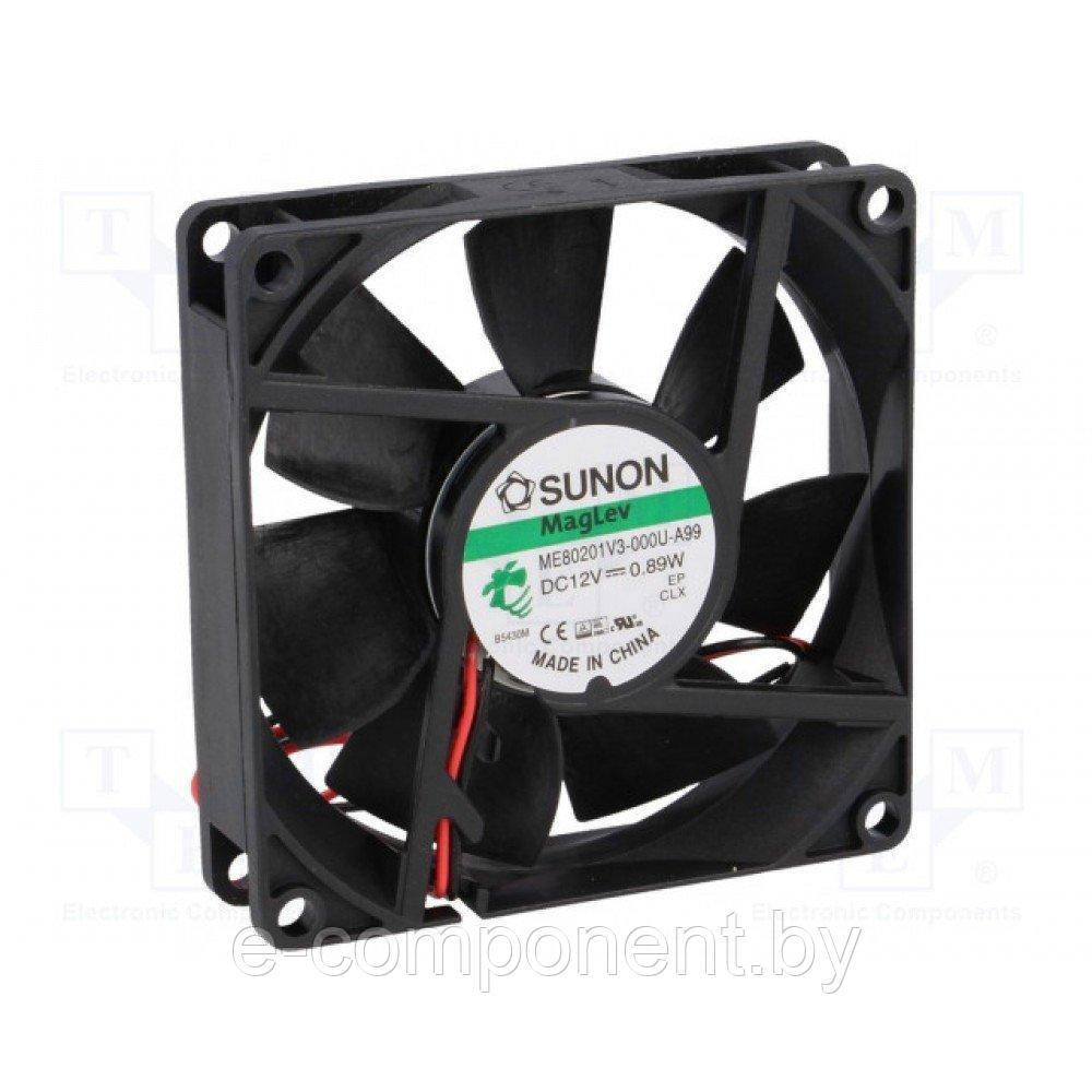 Вентилятор DC осевой 12 V DC SUNON ME80201V3-000U-A99 (ME80201V3-A99)