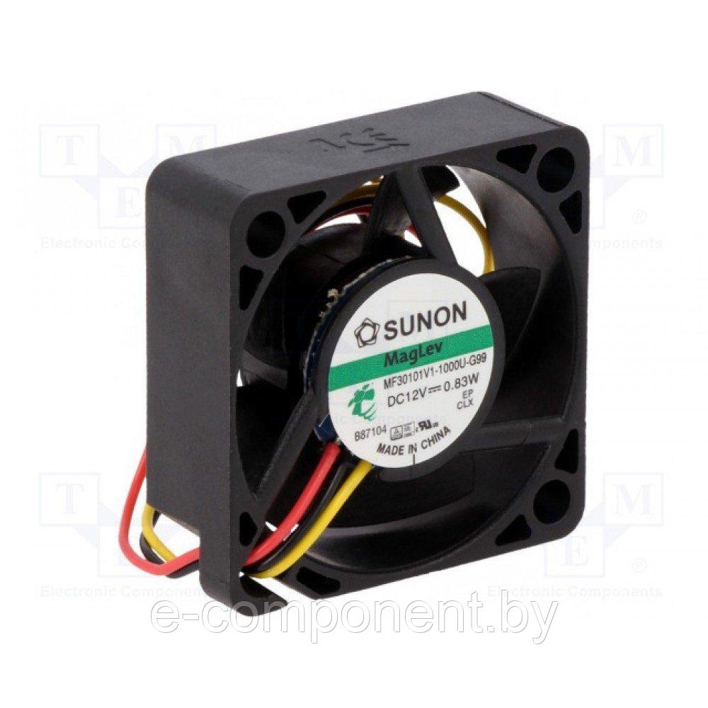 Вентилятор DC осевой 12 V DC SUNON MF30101V1-1000U-G99 (MF30101V1-G99-A)