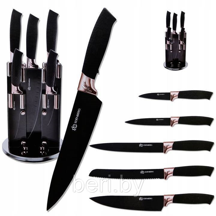 MC-7196 Набор ножей на подставке MercuryHaus, 6 предметов - фото 1 - id-p144991373