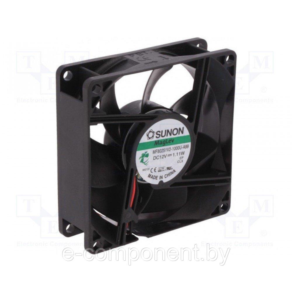 Вентилятор DC осевой 12 V DC SUNON MF80251V2-1000U-A99 (MF80251V2-A99-A)