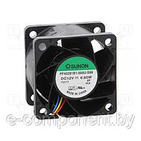 Вентилятор DC осевой 12 V DC SUNON PF40281B1-000U-S99 (PF40281B1-S99), фото 2