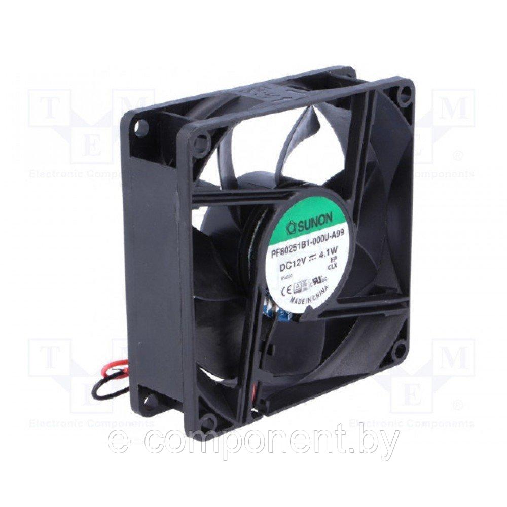 Вентилятор DC осевой 12 V DC SUNON PF80251B1-000U-A99 (PF80251B1-A99)
