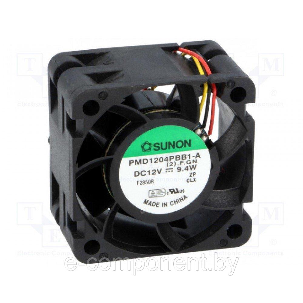 Вентилятор DC осевой 12 V DC SUNON PMD1204PBB1-A.(2).F.GN (PMD1204PBB1AF)