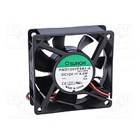 Вентилятор DC осевой 12 V DC SUNON PMD1207PTB1-A.(2).GN (PMD1207PTB1A), фото 9