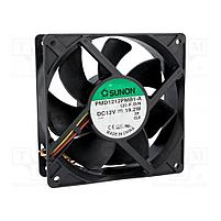 Вентилятор DC осевой 12 V DC SUNON PMD1212PMB1-A(2).F.GN (PMD1212PMB1AF), фото 2