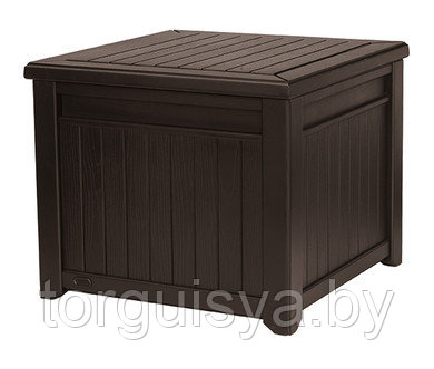Столик-сундук Cube Wood 208L, коричневый