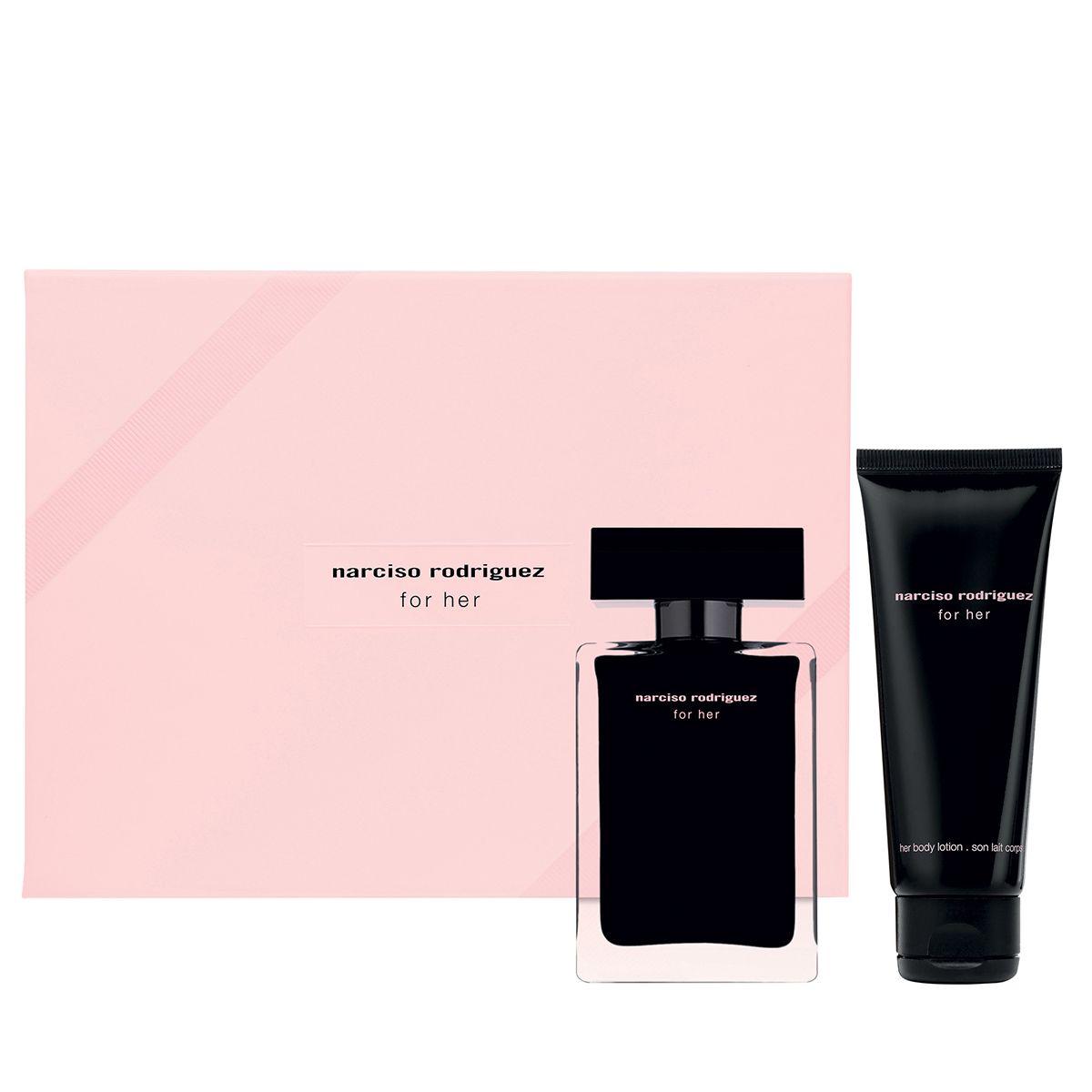 Narciso Rodriguez for her set (edt 50ml+body lotion 75 ml) - фото 1 - id-p142042936