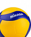 Мяч волейбольный Mikasa V300W FIVB Appr. yellow/blue, фото 4