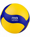 Мяч волейбольный Mikasa V320W yellow/blue, фото 2