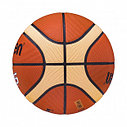 Мяч баскетбольный Molten BGH6X №6 brown/yellow/black, фото 3