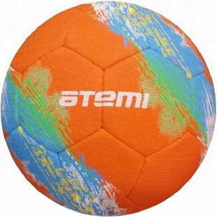 Мяч футбольный Atemi Galaxy orange 5р