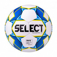 Мяч футбольный Select Numero10 IMS №5 White/Blue/Yellow, фото 1