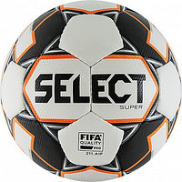 Мяч футбольный Select Super FIFA №5 812117 white/grey/orange