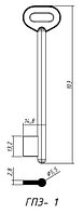ГПЗ-1 уз.103x13.2x5.5мм лат
