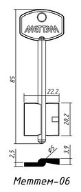 	Меттем-06ПЛ сред."вертл"85x20.7x5