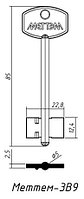 Меттем-3В9 кор.уз.прям.88x12.4x5