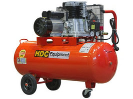 Компрессор HDC HD-A101, 2.2  кВт, 100 л, 396  л/мин, 10 атм