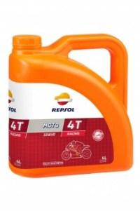 Синтетическое моторное масло Repsol Moto Racing 4T 10W50 4 л - фото 1 - id-p145028441