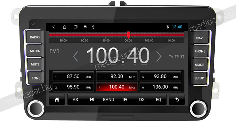 Штатная магнитола VOLKSWAGEN JETTA 6 рест. и др. MediaCar M-7 inch. RNS510 VW Фольксваген Android - фото 6 - id-p104240754