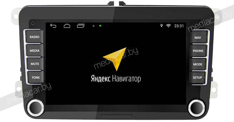 Штатная магнитола VOLKSWAGEN PASSAT B6 и др. MediaCar M-7 inch. RNS510 VW Фольксваген Android - фото 9 - id-p104240779