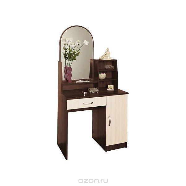 Туалетный Столик с зеркалом Надежда-М09 фабрики Олмеко (2 варианта цвета) - фото 4 - id-p145034026