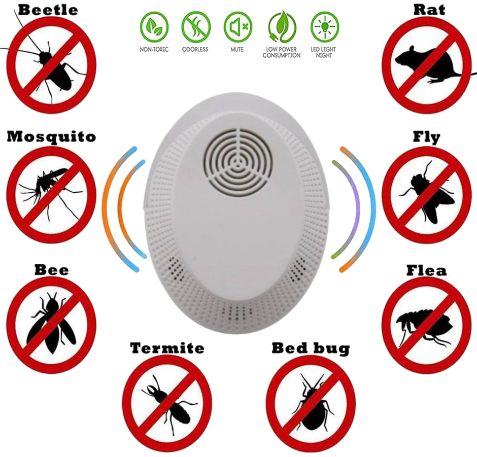 Отпугиватель грызунов и тараканов Electronic Insect repellent RoHC FC-808 (Новая модель) - фото 1 - id-p145032620