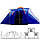 Палатка туристическая 3-х комнатная 6-и местная (230+155+155х230+155х190/170 см), арт. LanYu 1699-3, фото 7
