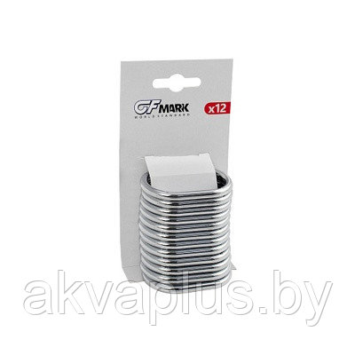 Кольца для штор хромированные GFmark 75001 - фото 1 - id-p145034291