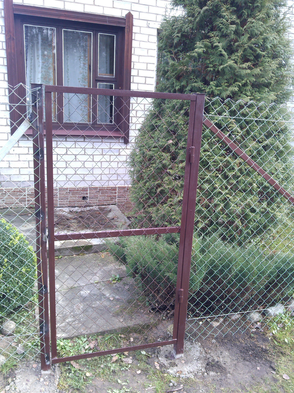 Калитка дачная из сетки 0,9*2 м - фото 4 - id-p145037699