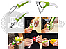 Фрукто-овощечистка 3в1 для шинковки, для овощей и фруктов TV Triples Slicer (набор ножей), фото 4