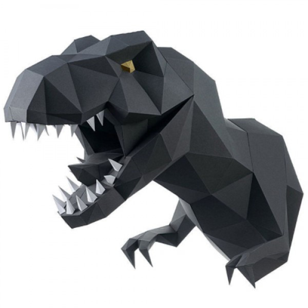 Динозавр Завр (графитовый) 3D-конструктор - фото 1 - id-p145042303