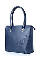Женская осенняя кожаная синяя сумка Galanteya 3720.0с1172к45 синий без размерар.