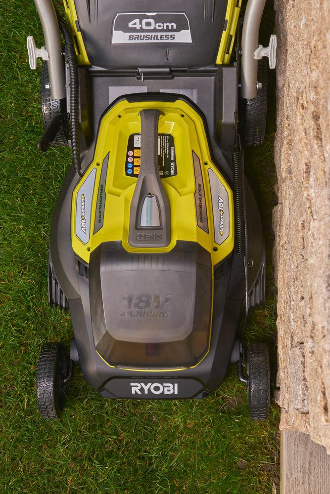 Газонокосилка аккумуляторная RYOBI RY18LMX40A-0 (без батареи) - фото 6 - id-p145044339