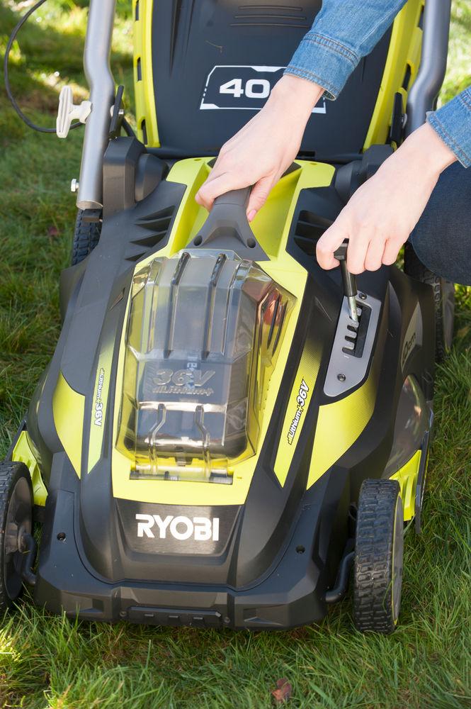 Газонокосилка аккумуляторная RYOBI RLM36X41H40 - фото 3 - id-p97906361