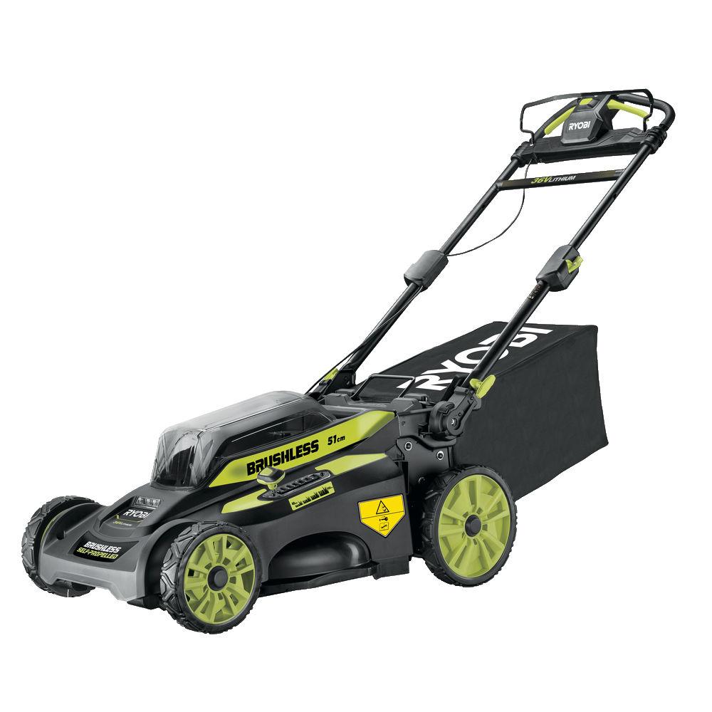 Газонокосилка аккумуляторная RYOBI RY36LMX51A-160