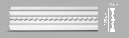 Молдинг с рисунком DECOMASTER 98091 (128х22х2400мм)